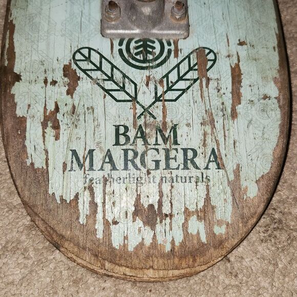 Vintage Bam Margera Element Skateboard Bullet Trucks - Picture 2 of 12